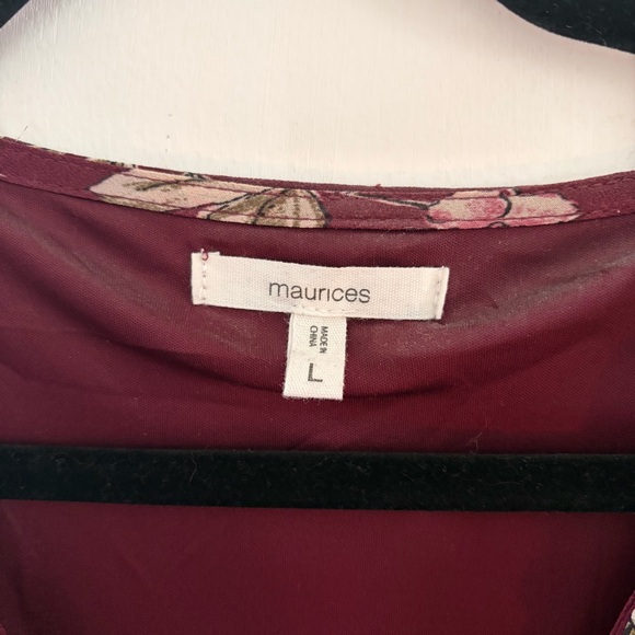 Maurices Long Sleeve Dress Size Large - Picture 2 of 5